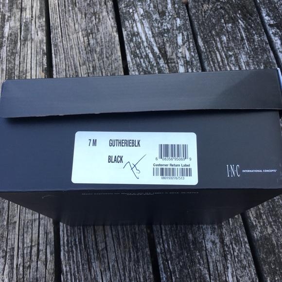 INC “Gutherie” See-through Peep Toe Booties - Picture 10 of 10